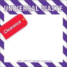 Waste Labels Clearance Items - Save Up to 50%