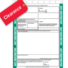 Non-Hazmat Shipping Forms Clearance Items - Save Up to 50%