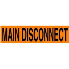 Main Disconnect