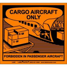 Cargo Aircraft Only Labels