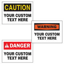 Create Your Own Custom Signs
