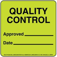 Quality Control Labels - QC Labels