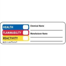 Hazcom (THIS®) Chemical Name Labels