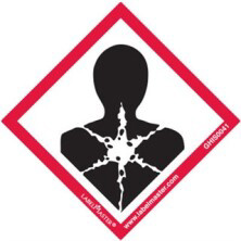 GHS Health Hazard Pictogram Labels
