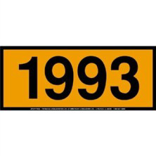 UN1993 Orange Panels