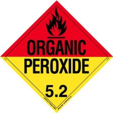 Organic Peroxide Worded Placard, Revised