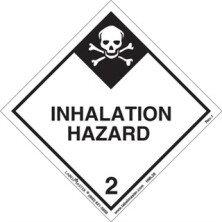 Worded Inhalation Hazard Labels