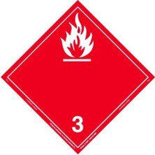 Flammable Liquid Wordless Placards