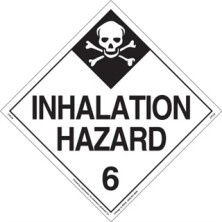 Inhalation Hazard Worded Placards
