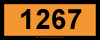 UN1267 - Orange Panel Placard