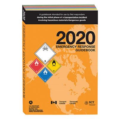 2020 Emergency Response Guidebook (ERG Books)