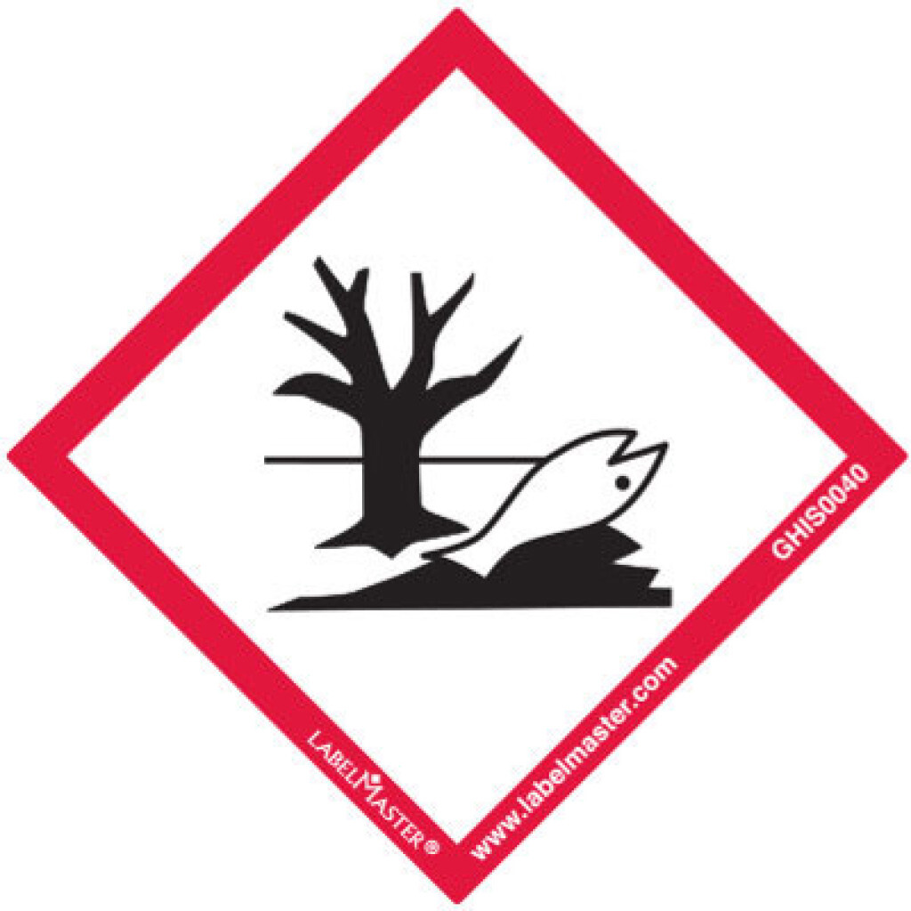 GHS Aquatic Hazard Label