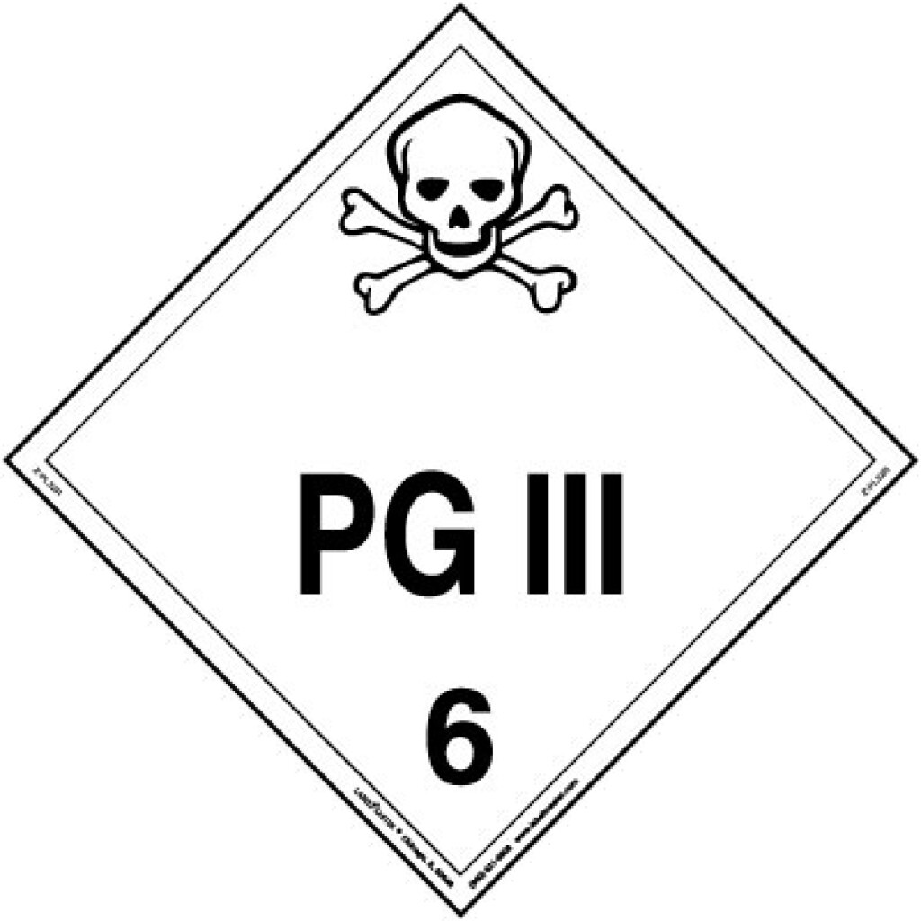 Hazard Class 6, PG III