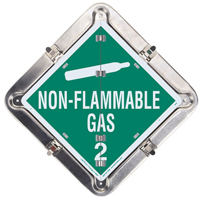 Flip Placard System: Flammable Gas, Non-Flammable Gas