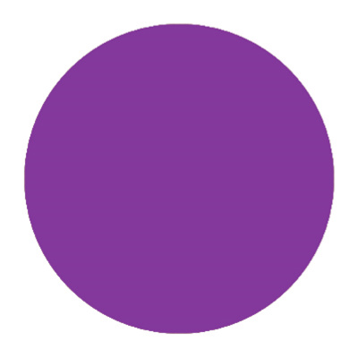 Custom Paper Circle Label, 2", Purple Express
