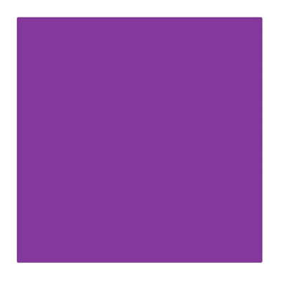Custom Square Paper Label, 3" x 3", Purple Express