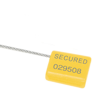  1/16th 12" Cable Seal - Stock [Yellow]