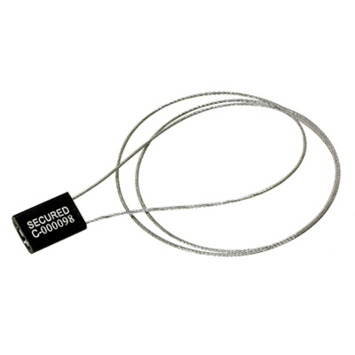  1.5mm 36" Cable Seal - Stock [Black]