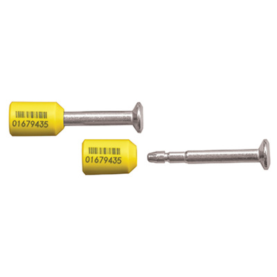 Standard  Barcoded Cargo Bolt Seal [Yellow]