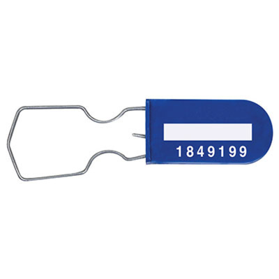  Stainless Steel Padlock Seals - Personalized  [Blue]