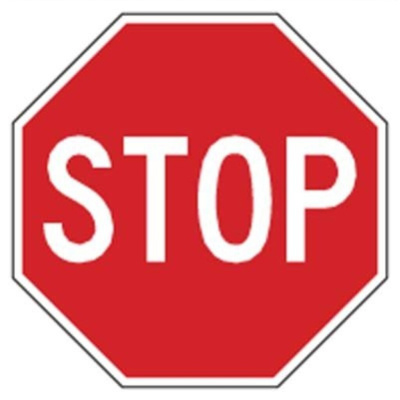 Stop Sign, 18" x 18", Engineer Grade