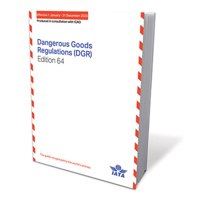 IATA DGR 64th Edition, English, Standard Bound EDition