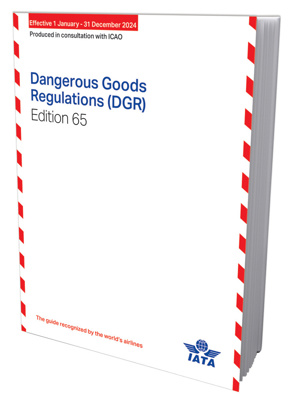 IATA DGR 65th Edition, English, Standard Bound Edition