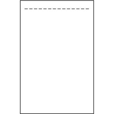 Back Loading Blank Envelope, 6½" x 10"