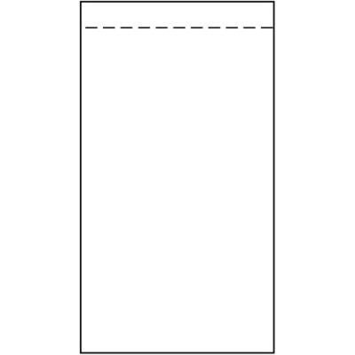 Back Loading Blank Envelope, 5½" x 10"