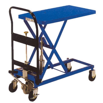 Hydraulic Elevating Cart, Single-Scissor, 1-Speed, 400-lb. Cap.
