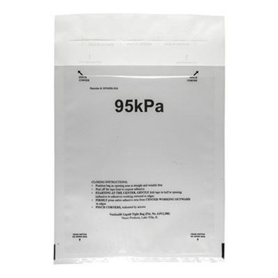95 kPa Pressure Bags, Large (10 1/4" x 14" I.D.), Case of 250