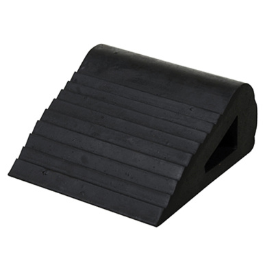 Industrial Rubber Wedge, 6.5"W x 3.25"H x 6"L