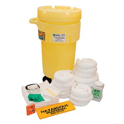 50 Gallon Wheeled Salvage Drum Spill Kit, Oil Only