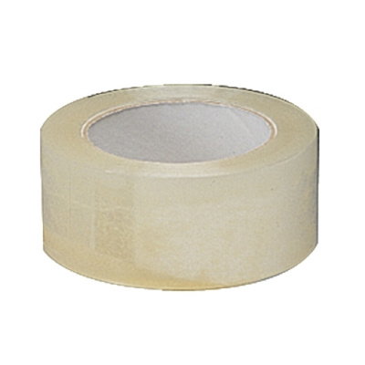 Acrylic Adhesive Tape, 1.7-Mil, 3" x 330', Clear