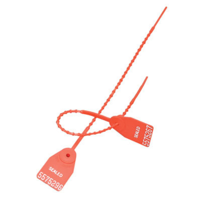 Adjustable Pull-Up Strap Seal, 8" Length Personalized, Red