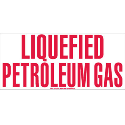 Bulk Tank Marking, Liquefied Petroleum Gas, Sold Individually