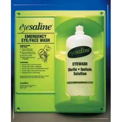 Eyesaline® Wall Station, Single 16-oz. Bottle Wall Station