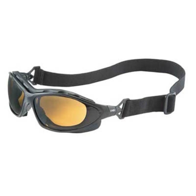 Uvex Seismic Safety Goggles, Uvextra™ AF Espresso Lens | Labelmaster